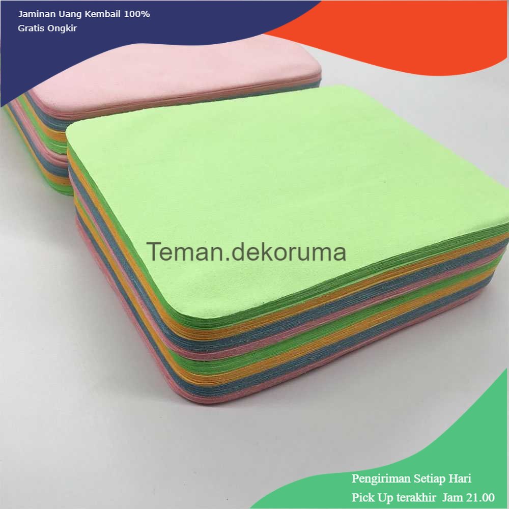 TD - PR2 ThickIsland Kain Microfiber Pembersih Kacamata 10PCS - MCR10