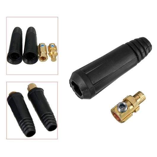 Connector Plug Male / Sambungan Colokan Mesin Las  / Konektor Las / Konektor Las Laki Laki