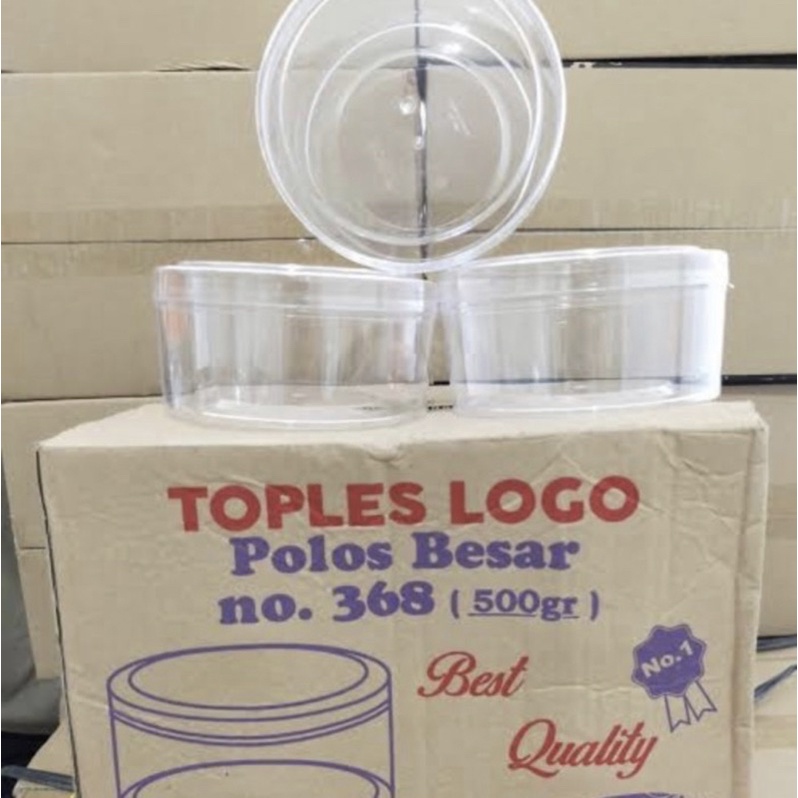 TOPLES LOGO 368 TOPLES KUE KERING 500GR 1 LUSIN