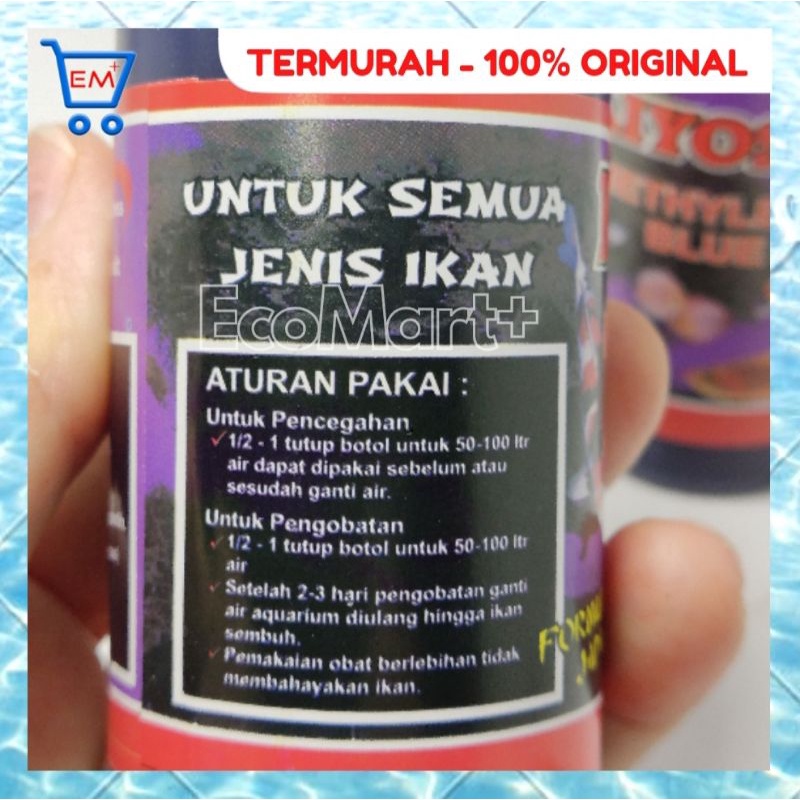 Obat Biru Kiyosaki Methylene Blue 100 ml - HARGA UNTUK 2 BOTOL