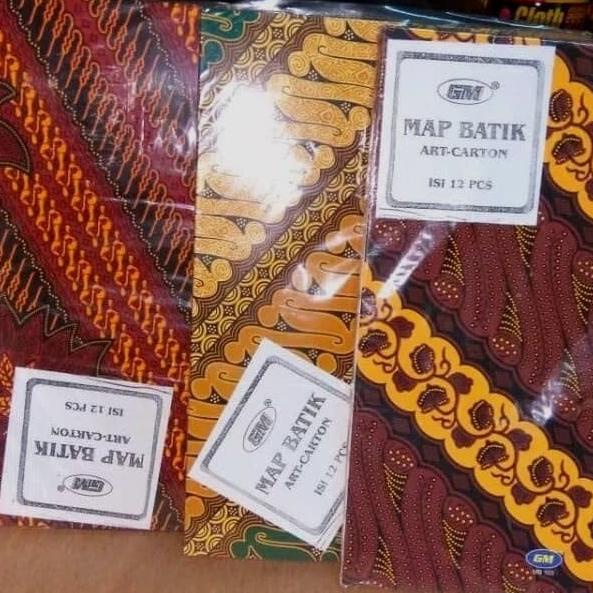 

Map batik karton GM