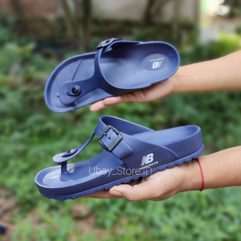 Sandal Pria Sandal Jepit NB Sandal Santai Sandal Jepit NB Karet Sandal Santai Sandal Rumah Sandal Se
