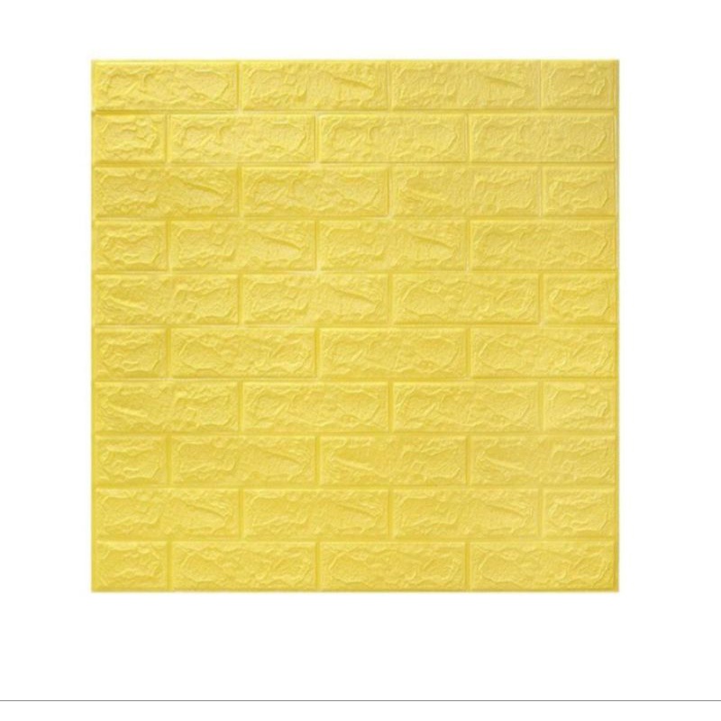 Wallpaper Dinding FOAM Timbul 3D Bata CLASSIC BRICK 70 x 77 cm / Wallpaper Bata 3D