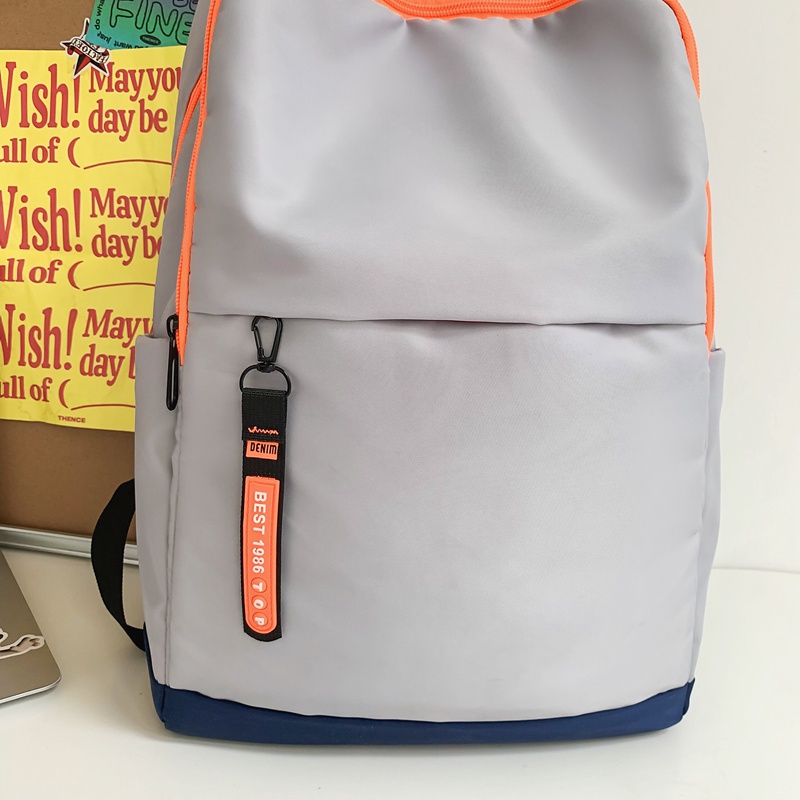 Mainland Ransel Unisex Ala Korean Fashion Kekinian Daily Backpack Outdoor TR307