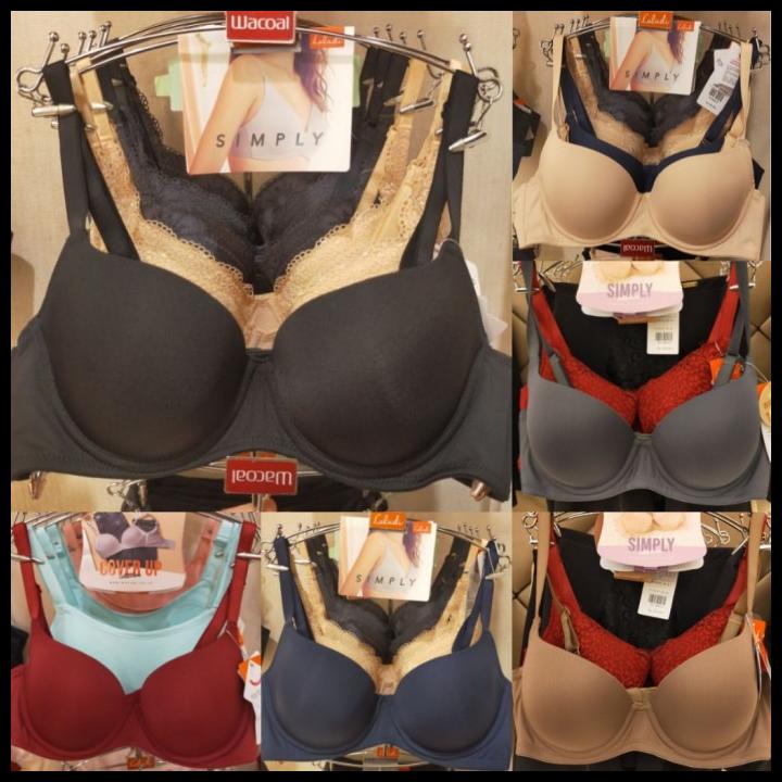 Promo Sale Original Luludi By Wacoal Bra Kawat Warna Polos 3/4 Cup