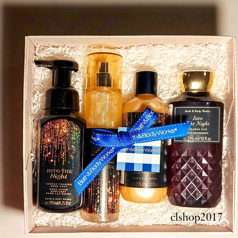 BBW INTO THE NIGHT GIFT SET BATH &amp; BODY WORKS