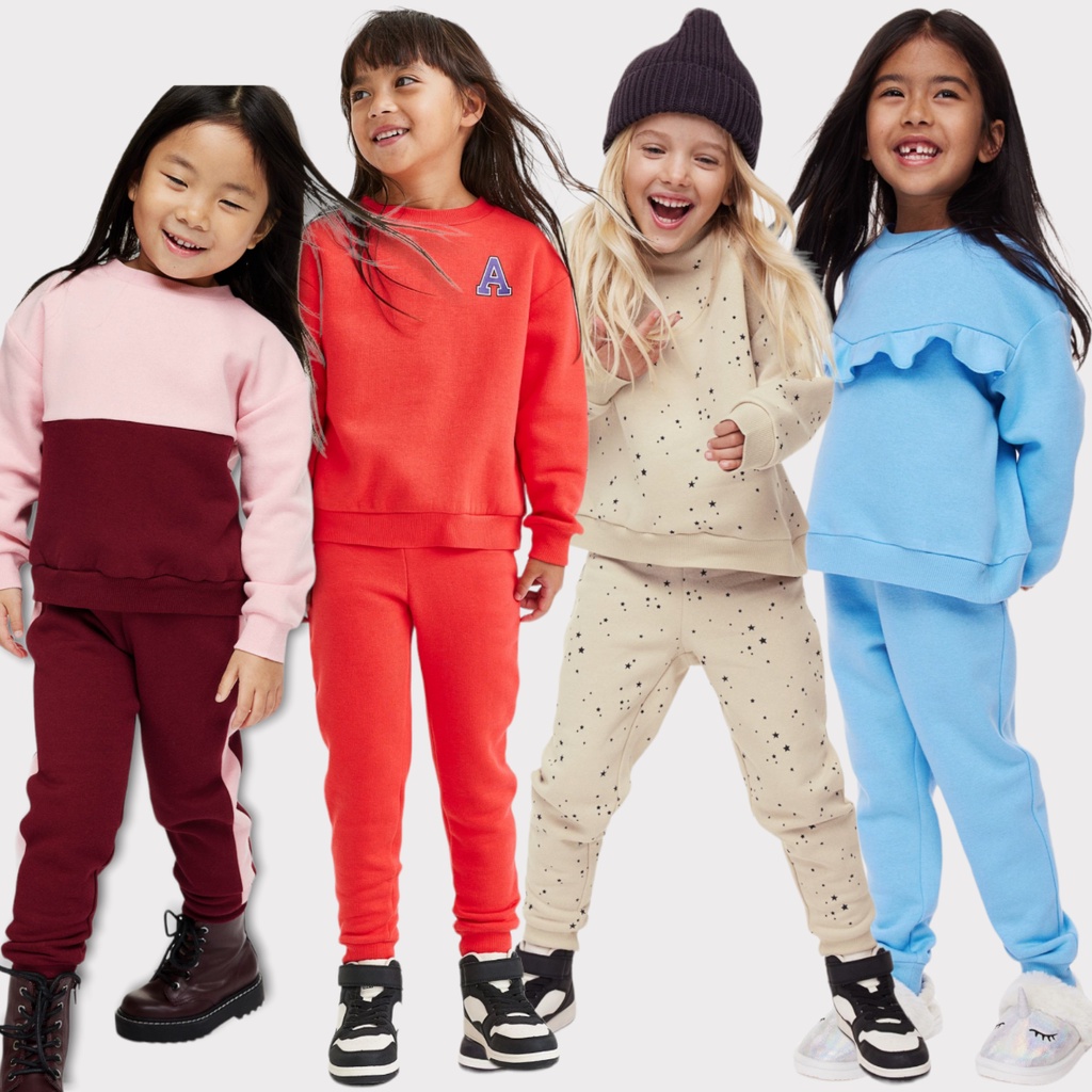 HM Sweatshirt & Jogger Set Anak