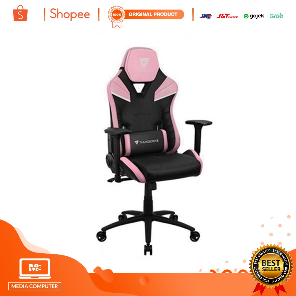 KURSI GAMING THUNDERX3 TC5 - SAKURA BLACK / Gaming Chair THUNDERX3