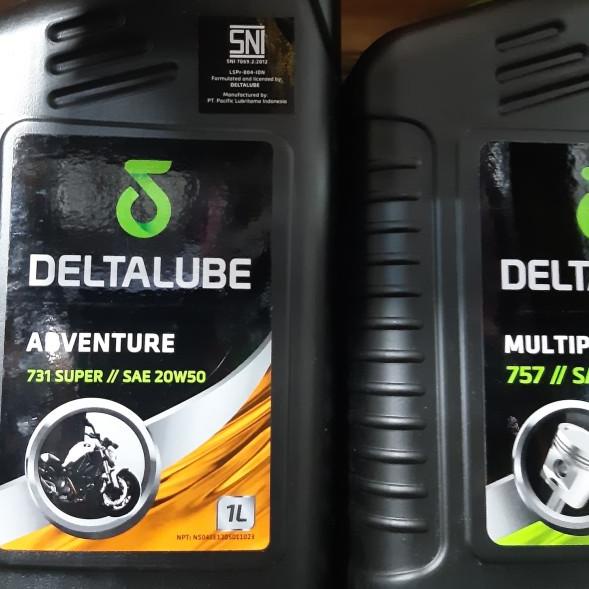 oli mesin deltalube adventure 1L