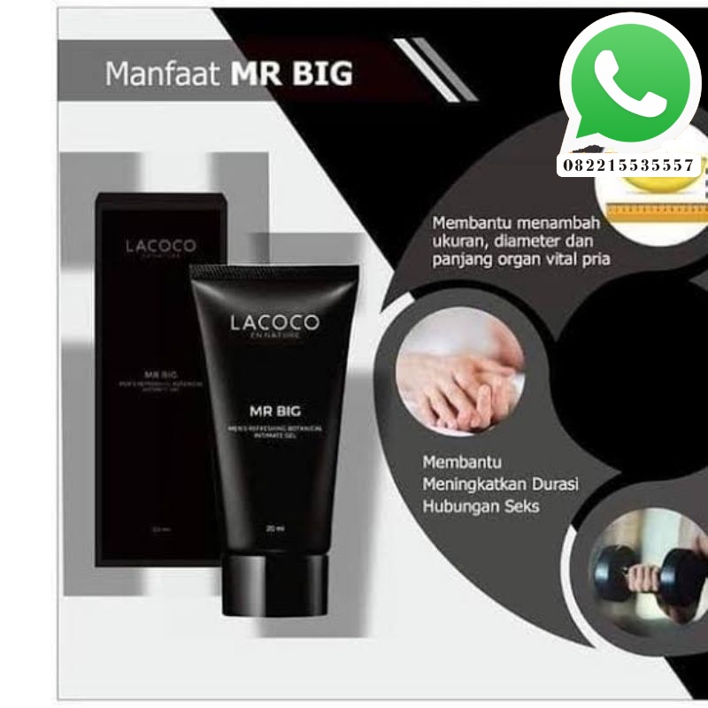 LACOCO MR BIG ORIGINAL NASA Obat original BPOM Asli Original Pembesar Penis Pria Kelamin Permanen