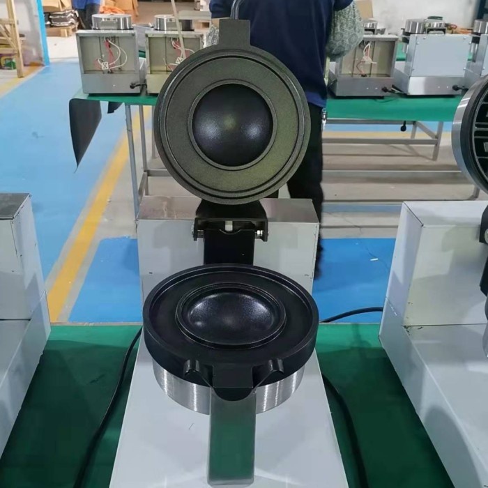 UFO burger rotating machine/panini press dengan cutter V2