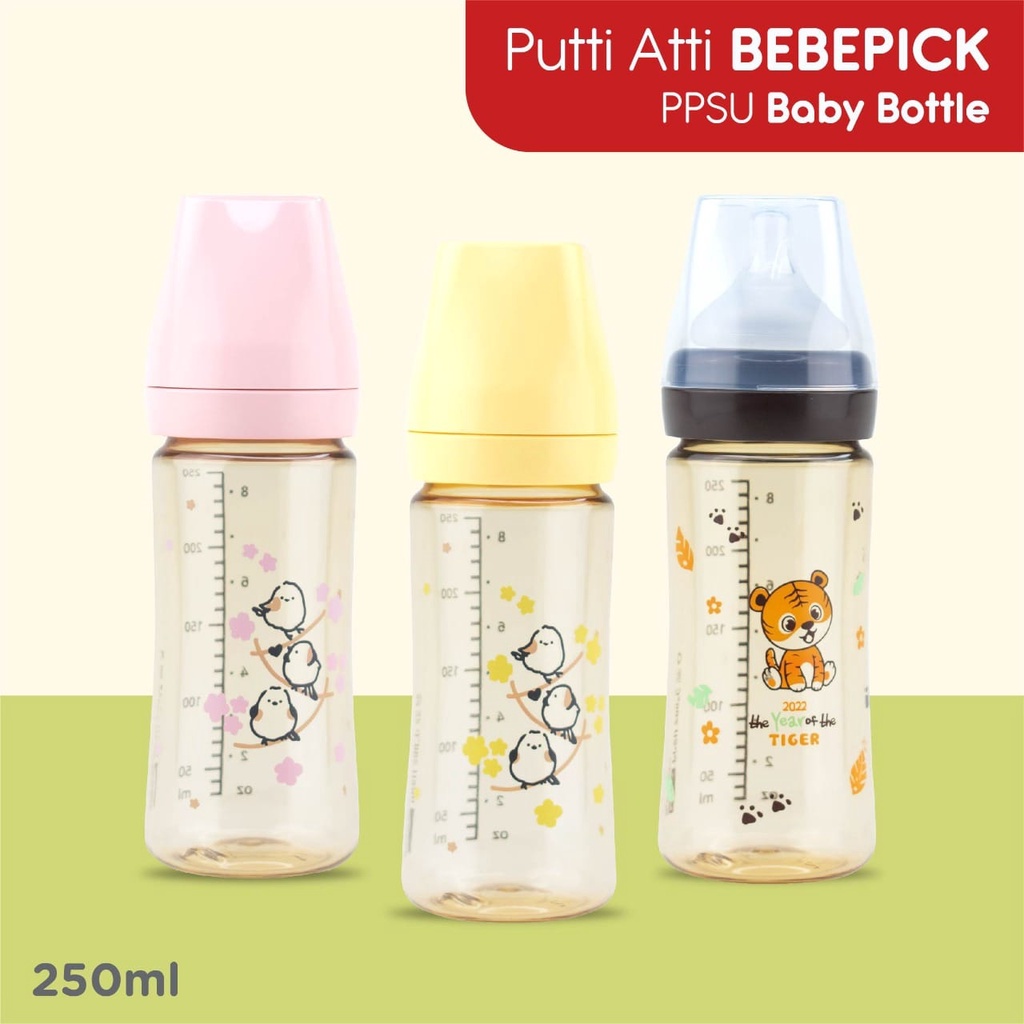 Putti Atti Bebepick PPSU Baby Bottle 150ml Dan 250ml / botol susu bayi