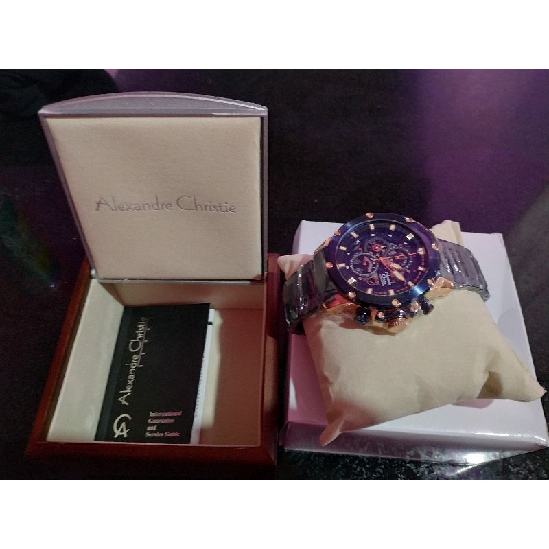 Jam Tangan Alexandre Christie 6564 second