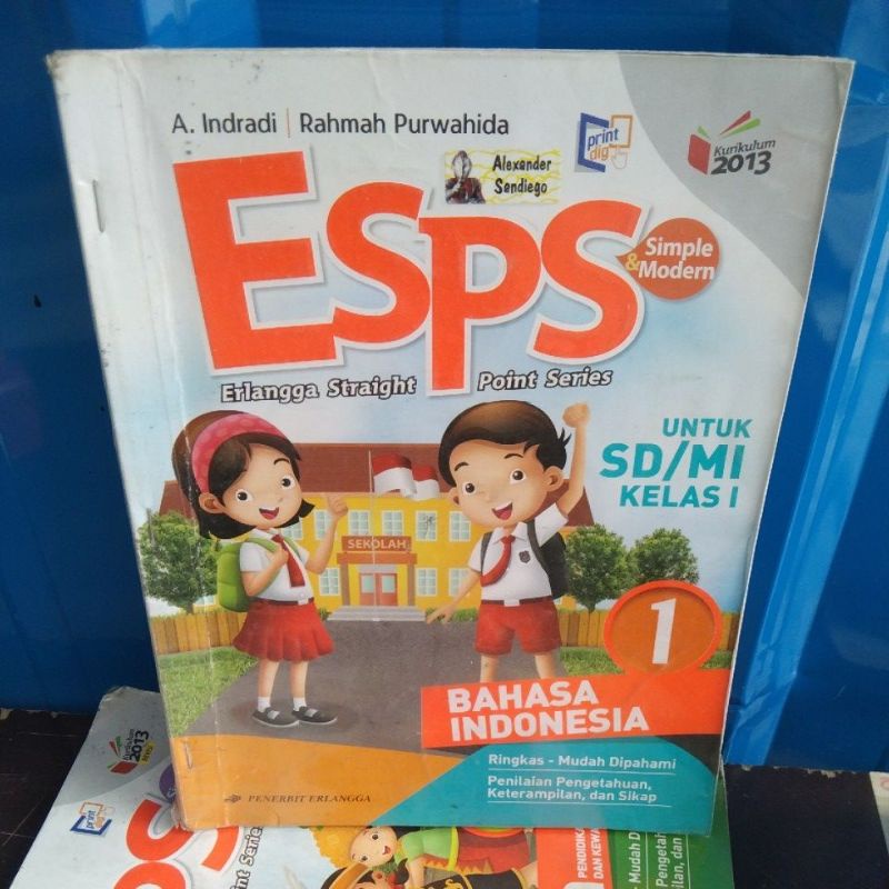 ESPS BAHASA INDONESIA KELAS 1 SD