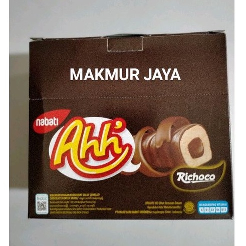 

RICHEESE NABATI KEJU/COKELAT Ahh (1 Kotak Isi 20 Pcs)