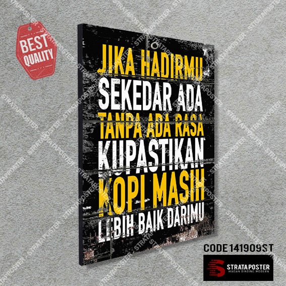 Hiasan dinding kata kata Poster motivasi Dekorasi ruangan Wall decor