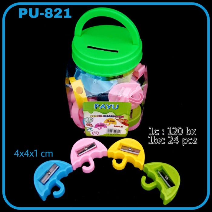 

Rautan toples tabung bentuk payung isi 24 RATU.SHOP25