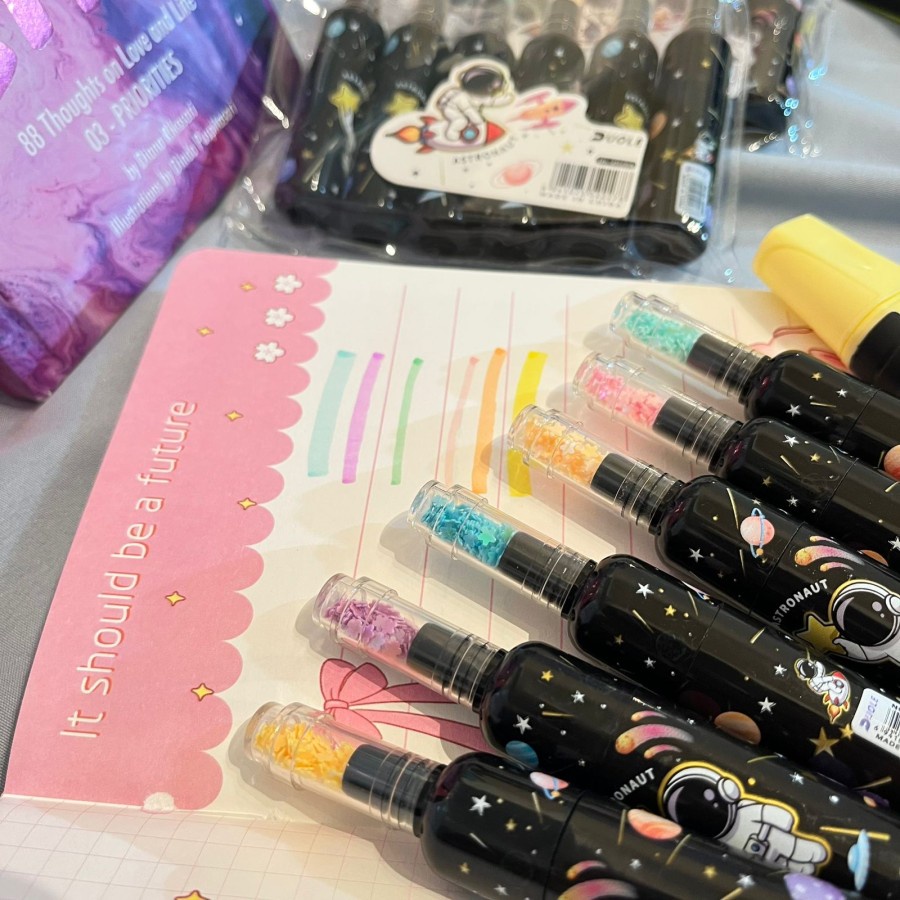 

STABILO ASTRONOT BOTOL 1 SET 6 PCS HIGHLIGHTER UNIK LUCU