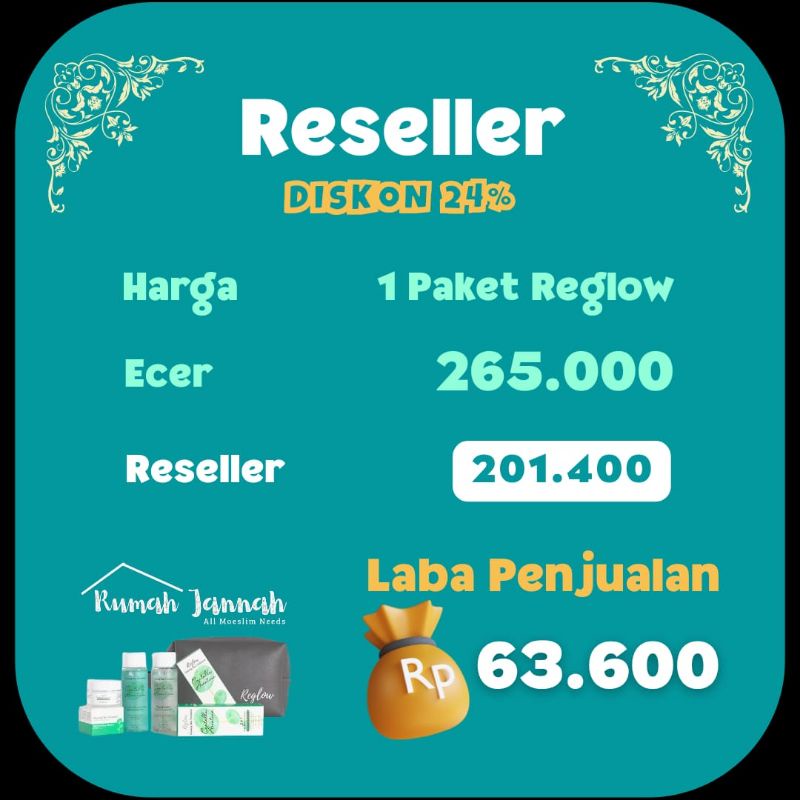 PAKET RESELLER REGLOW FULL BIMBINGAN