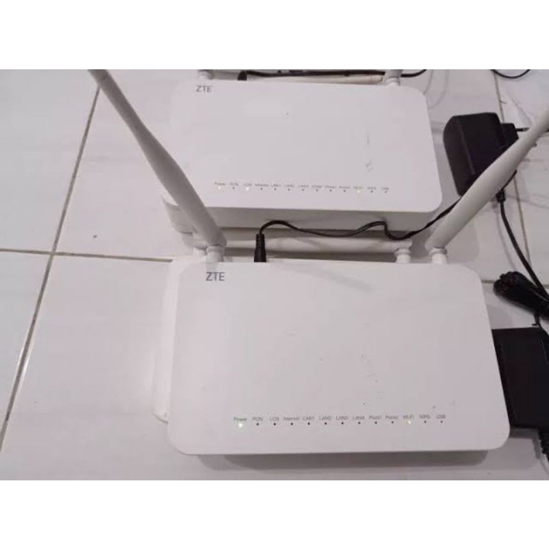 modem ont gpon zte f609 v3 bekas