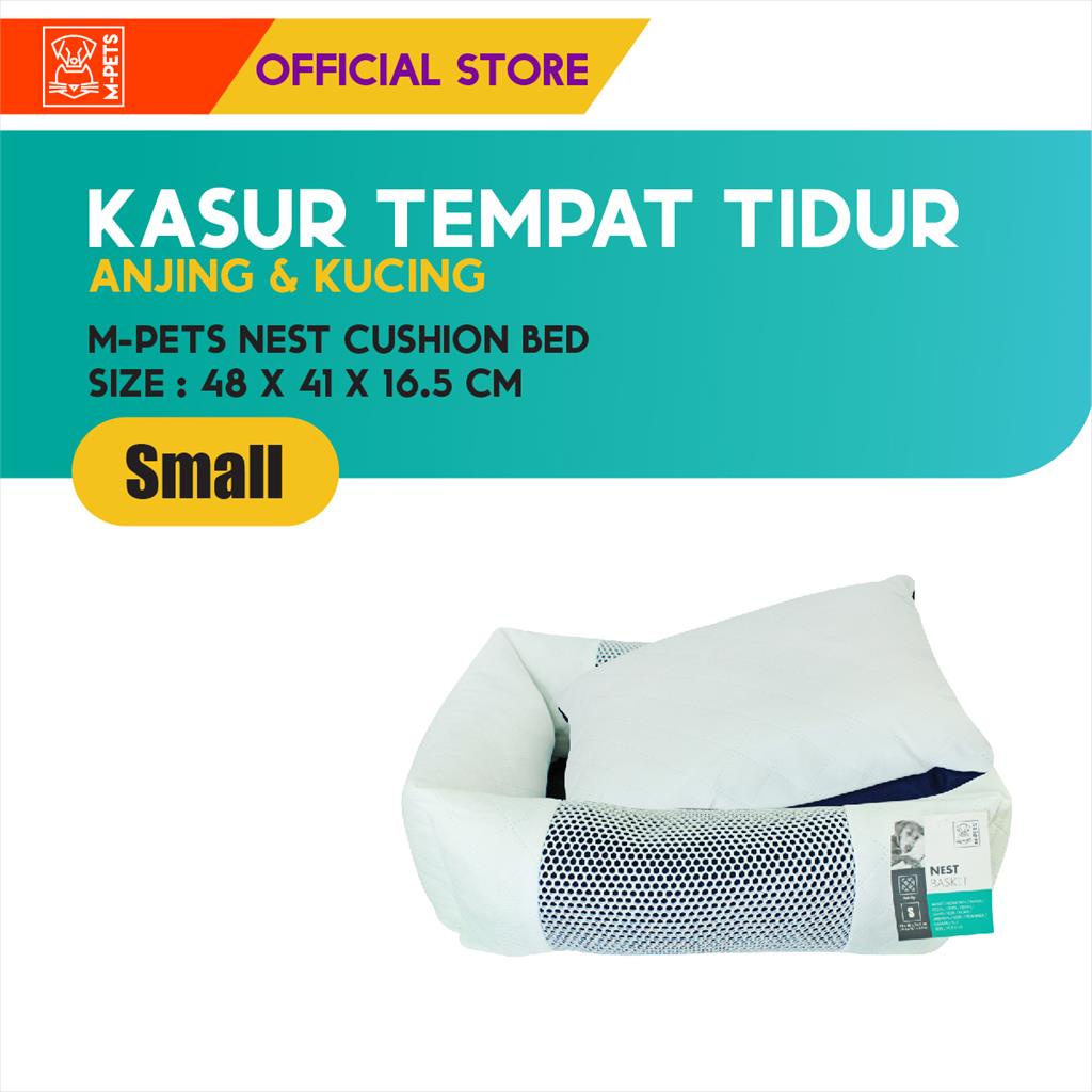 M-Pets Nest Cushion Size S / Kasur Tempat Tidur Kucing Anjing