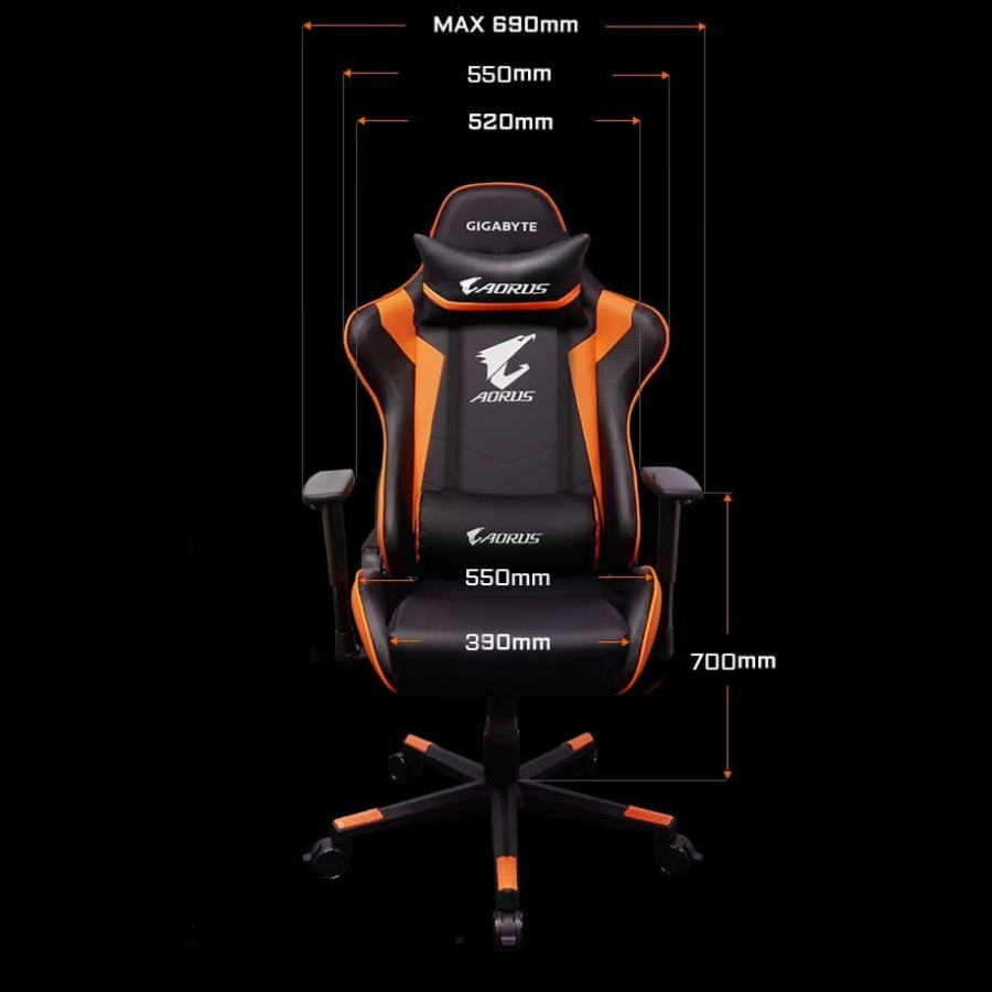 GIGABYTE AORUS AGC300 Gaming Chair - Garansi Resmi