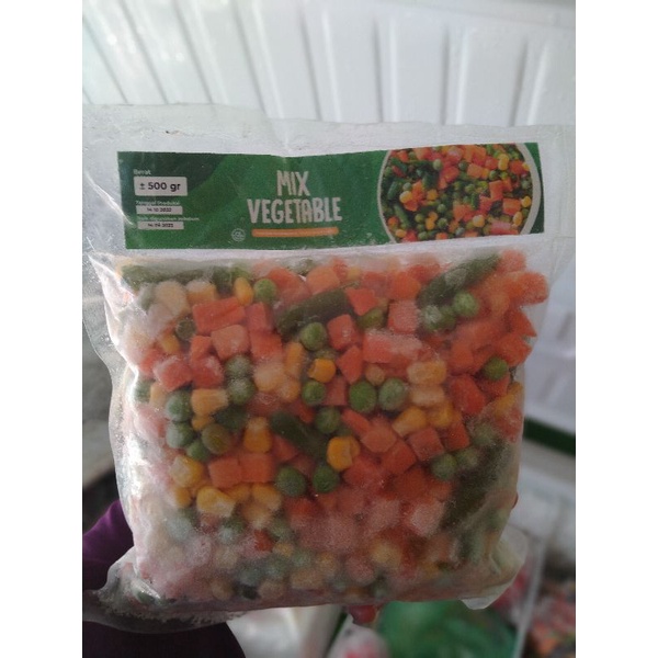 

mix vegetable 500gr