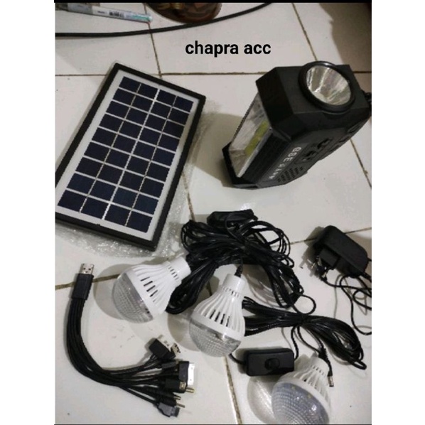 TERBARU LAMPU SOLAR LIGHTING SYSTEM GSE GS-7/GS-9/GS-117/GSE-999