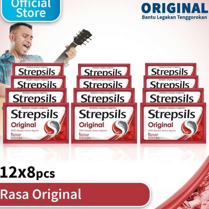 

TERBARU Strepsils Original 12x8 /PERMEN LUNAK/PERMEN VIRAL/PERMEN MILO/PERMEN YUPI/PERMEN JADUL/PERMEN KARET