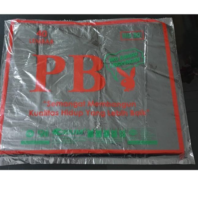 

KANTONG PLASTIK KRESEK JUMBO RAMAH LINGKUNGAN UKURAN 50 PB KELINCI - Putih