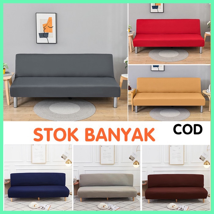 Cover Sofa Seater / Sarung Sofa Cover Seater Stretch Elastis Sofa bed