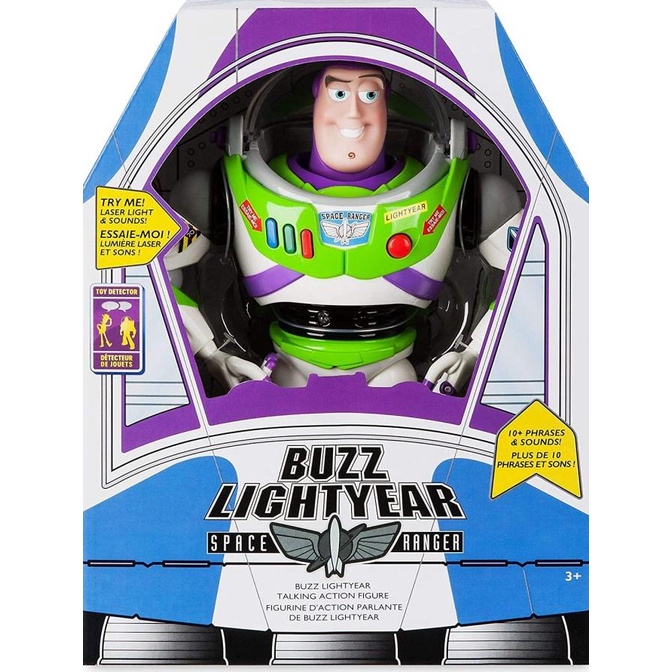 Buzz Lightyear Interactive Talking Action Figure Original Disney Store