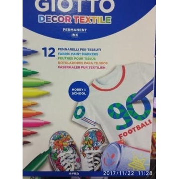 

Giotto Decor Textile Isi 12 pcs