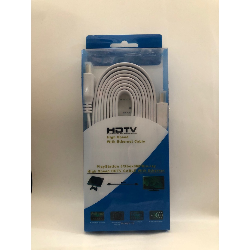 HDTV Cable | HIGH SPEED Kabel HDMI 6 meter| Full HD | PS3 | Xbox 360 | Blu-ray