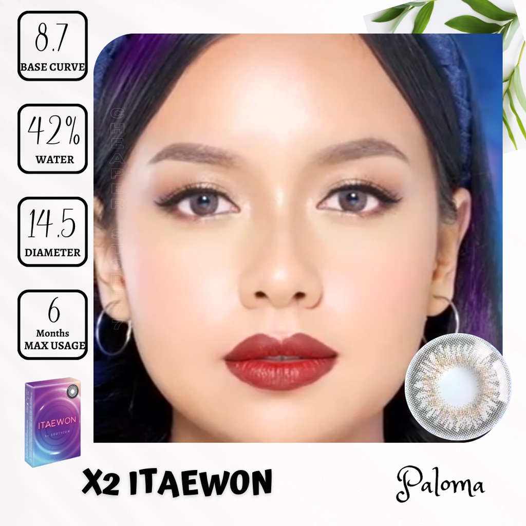❤ RATU ❤ Softlens Itaewon Exoticon X2 | Normal Diameter 14.5mm | I Tae Won Korea