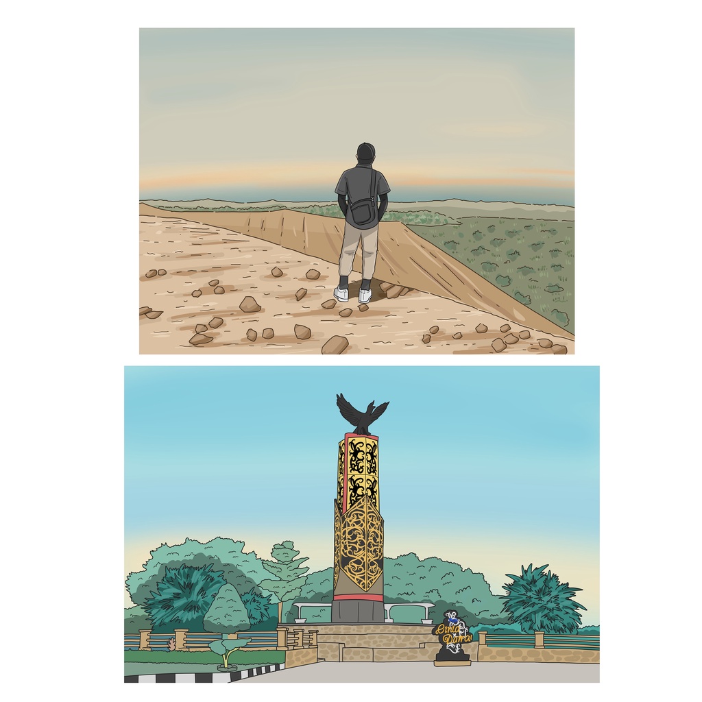Tambahan / Background ilustrasi