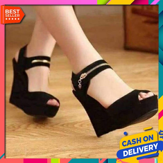 Sandal Cewek Selop Natal Kekinian  Sepatu Sendal Korean Styl Wisuda Sendal Wejes Pesta Mewah Wanita 