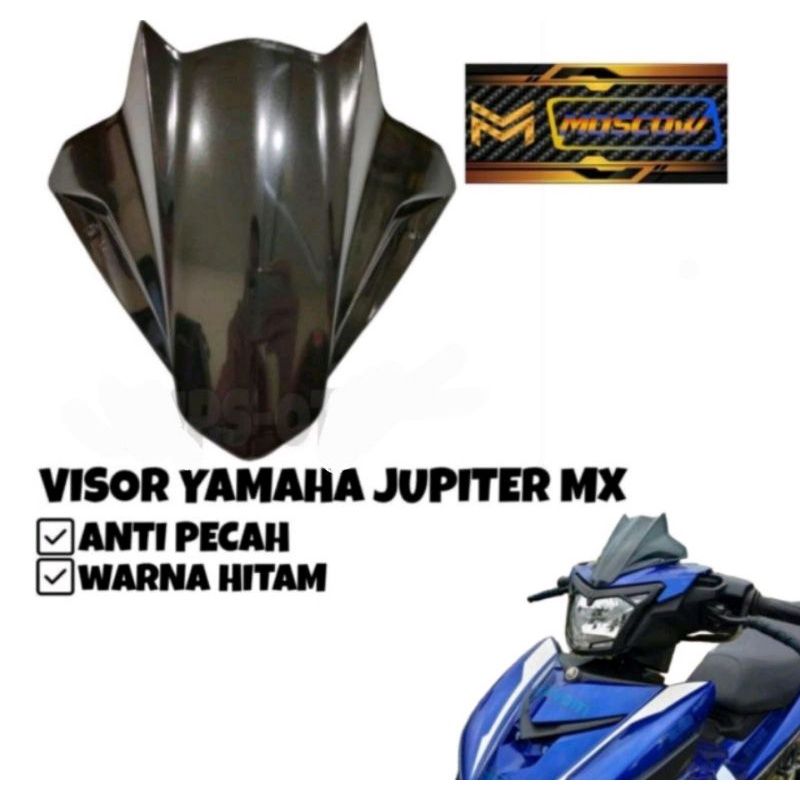 visor MX, visor Mio, Visor jupiter Z, Visor vega, visor bebek  universal hitam anti pecah kualitas ori