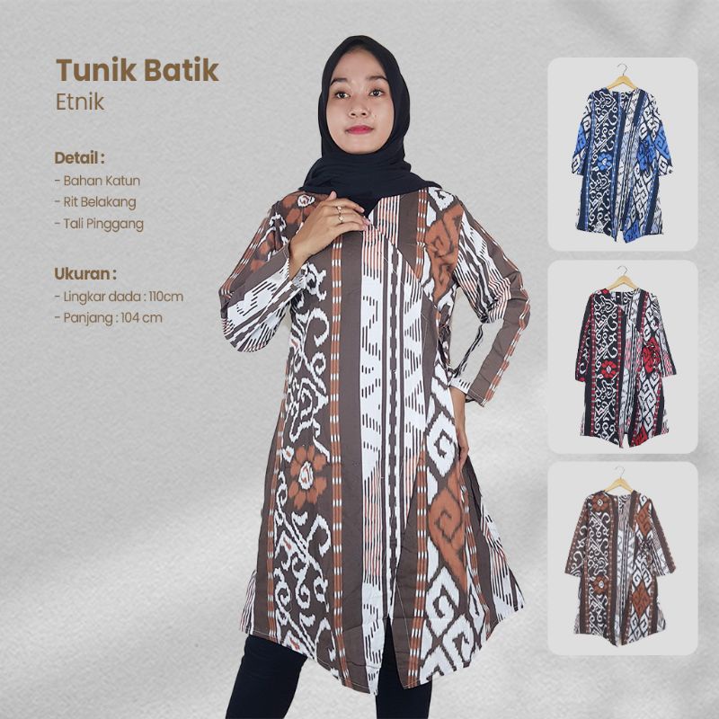 Tunik Batik Etnik - Joglo Batik