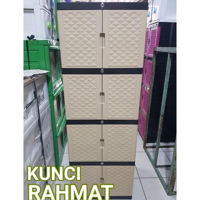 

Lemari / Laci Pakaian Rovega 2070 Plastik stock ready