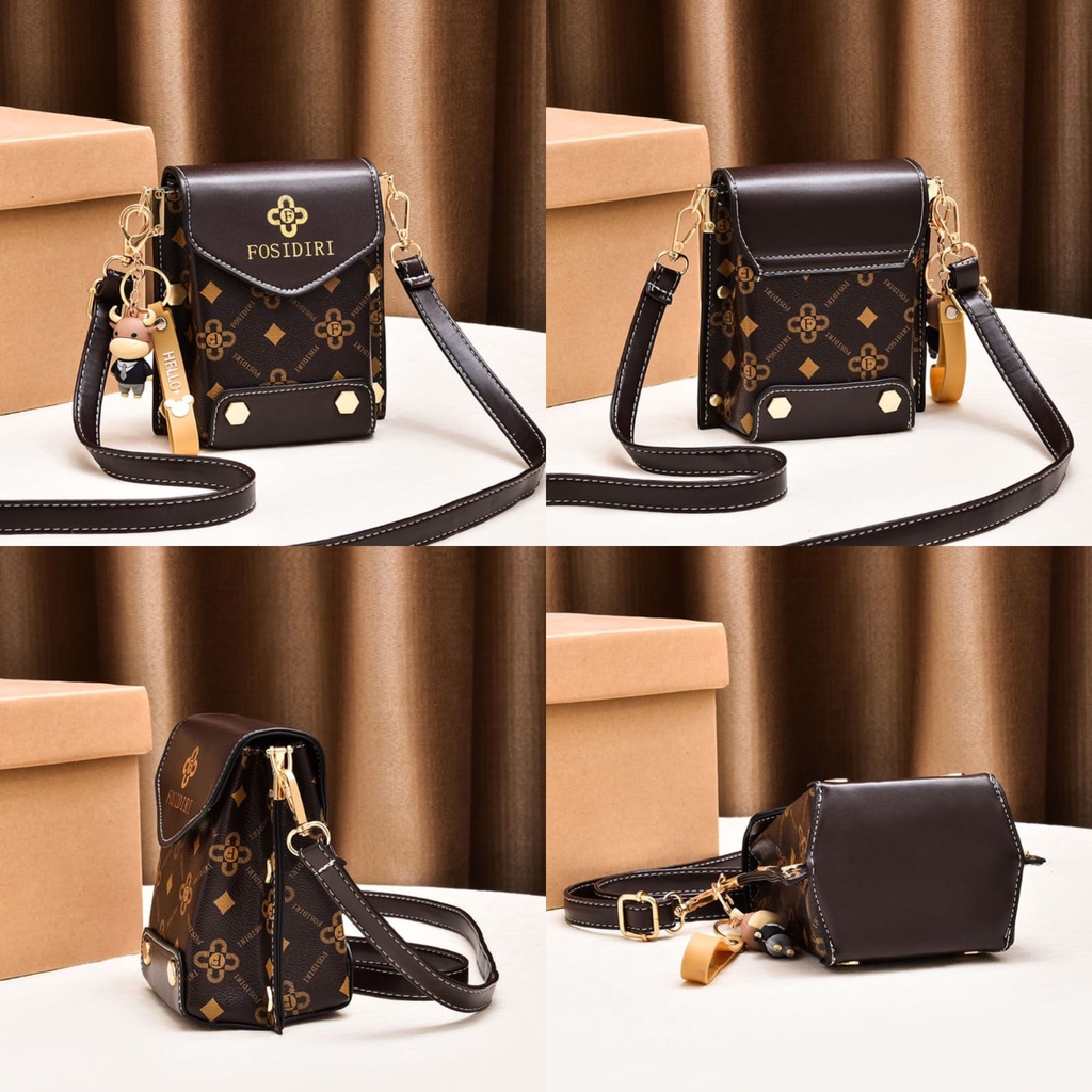 Tas Selempang Ponsel Wanita Elegan Mode Korea PREMIUM High Quanlity Original Import