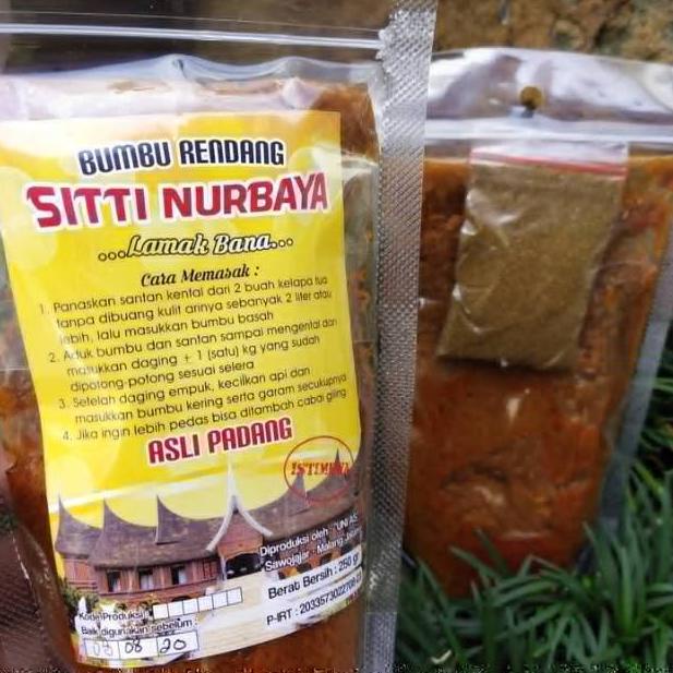

㊍ Bumbu Rendang Sitti Nurbaya Asli Padang で
