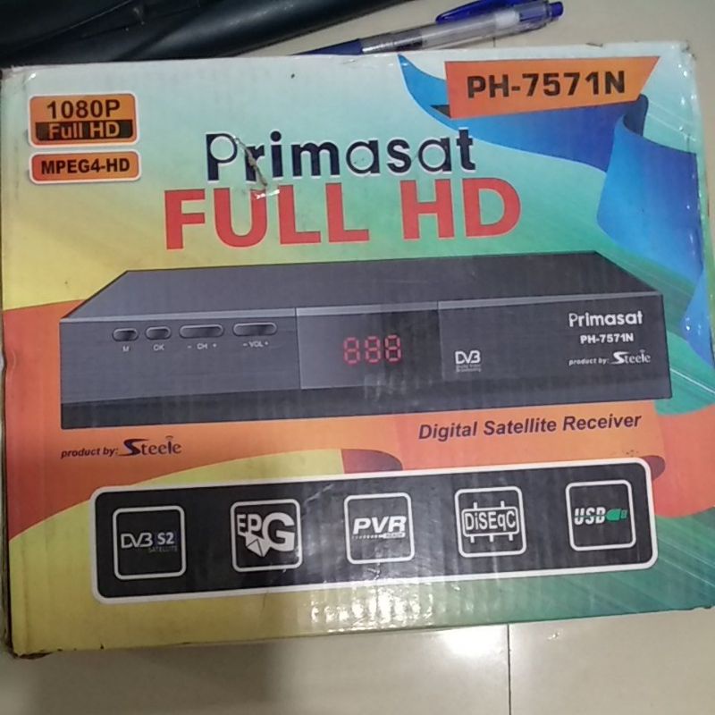 RECEIVER PARABOLA PRIMASAT FULL HD 7571