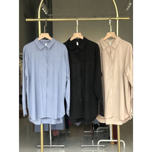 KEMEJA SUEDE / KEMEJA IMPORT