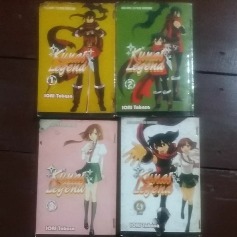 Komik Kunai Legend vol 1-4