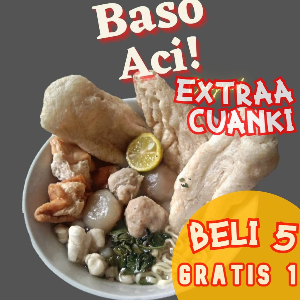 

Baso Aci Instan Baso Aci Bapper Baso Aci Teh Shanty Bakso Aci makanan Instan Halal