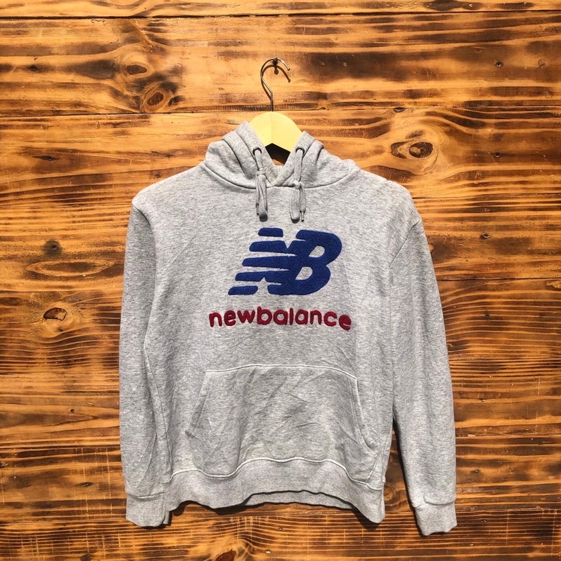 Hoodie New Balance Logo Bludru HD-100 Second Original