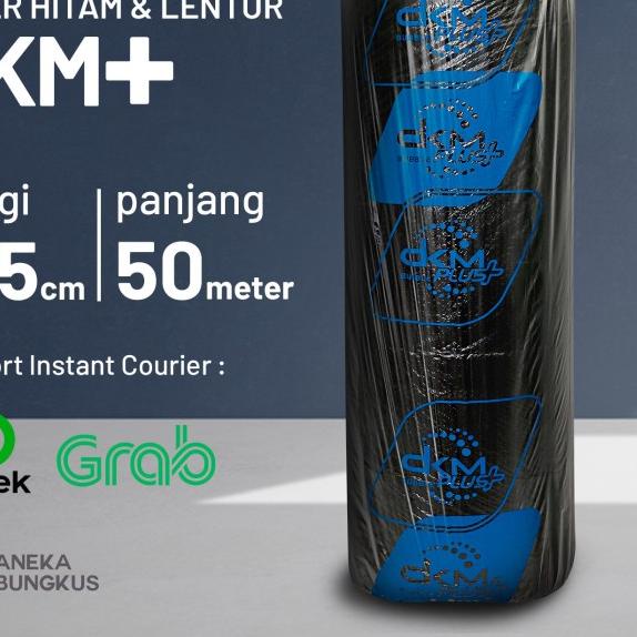 

PLASTIK BUBBLE WRAP HITAM PEKAT - ANTI TEMBUS (Merk DKM, 125cm x 50m
