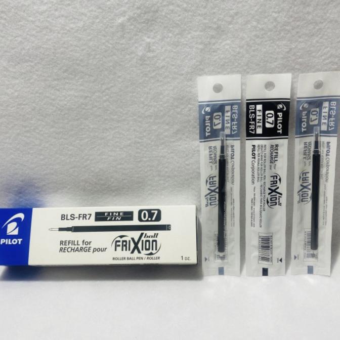 

TERLARIS REFILL PULPEN PILOT FRIXION BLS-FR7 0.7 MM HITAM / 1 BOX ISI 12 PCS /ALAT TULIS AESTHETIC/ALAT TULIS SEKOLAH/ALAT TULIS SET/ALAT TULIS LENGKAP/ALAT TULIS ANAK/ALAT TULIS LUCU