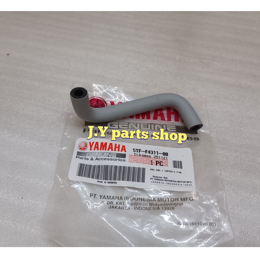 PIPE FUEL 1 PIPA SELANG BENSIN PENDEK JUPITER Z 110 LAMA BURHAN ORIGINAL YGP 5TF-F4311-00
